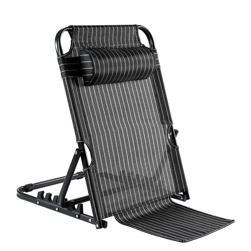 DLWDMRV Comfortable backrest Folding Recliners Chair Office Portable Balcony Elderly Leisure Beach Accompanying Outdoor Lounger Lunch Siesta Double Alloy Lock Deck Chair Color : D 